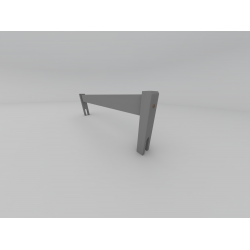 Zabezpieczenie do łóżka sosnowe 108cm